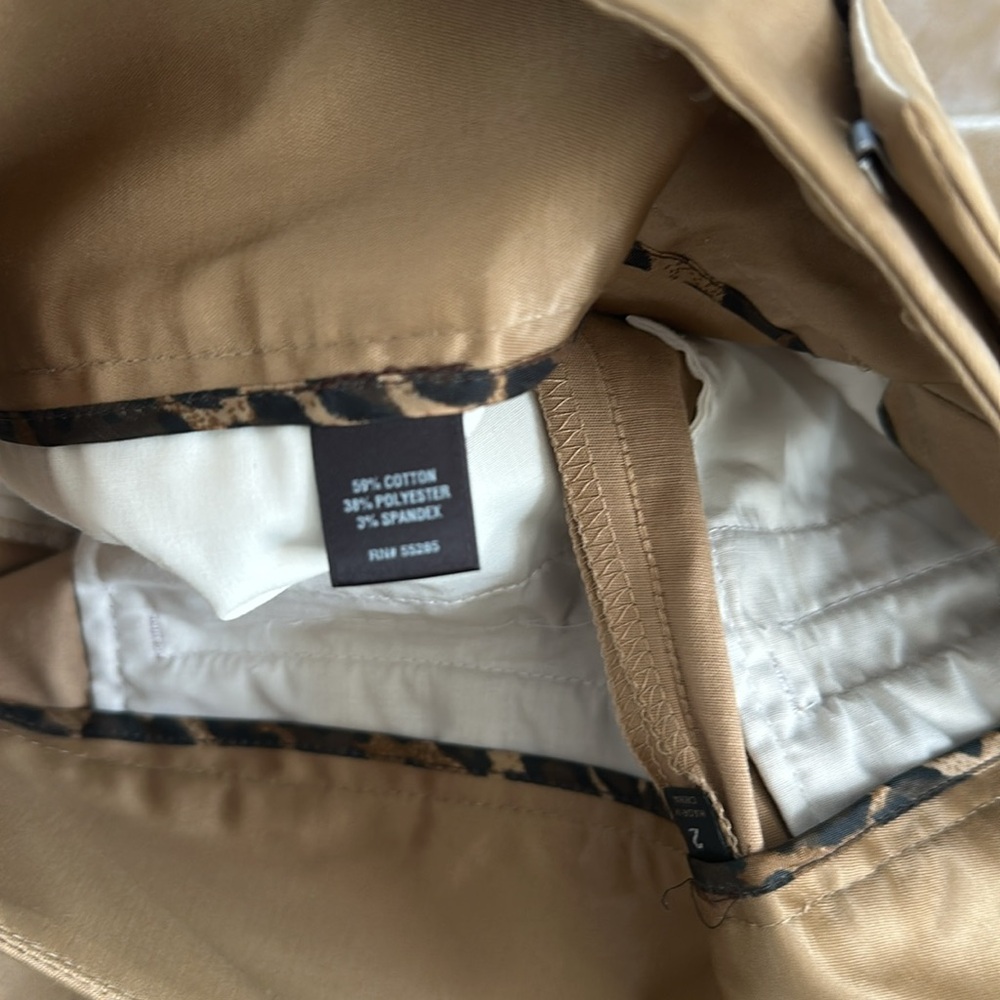 Express Design Studio Satin Cotton Pants - editor style - Picture 8 of 8